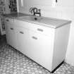 Interior.
Ground floor, pantry, detail of 1930s kitchen units.