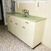 Interior.
Ground floor, pantry, detail of 1930s kitchen units.