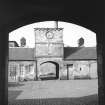 View of courtyard from pend.