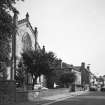 View from NW looking E along Drysdale Street showing the church in its urban setting.