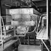 Interior.
View of coal grab above hoppers feeding automatic stokers.