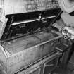 Interior.
Detail of chain-grate automatic stoker.