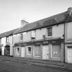 General view from S of bakery, including shop frontage.