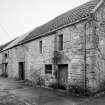 View of threshing barn from SE.