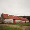 General view of barn from SW.
