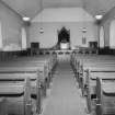 Interior.
View of preaching auditorium from SW showing pulpit.