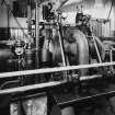 Interior.
Steam engine house, detail of W engine.