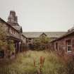 View of outer courtyard from N.