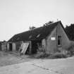 View of outbuilding from S.