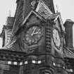 Detail of clock.