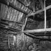 Interior.
Byre, view from NE.