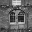 Detail of basement windows