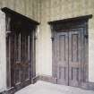 Interior. Detail of drawing room doors