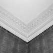 Interior. Detail of drawing room cornice