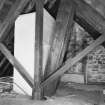 Interior. Tolbooth. View of South attic space at third level from North North West