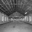Interior of building 34.
View from W of first floor.