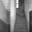 Interior.
View of staircase at first floor level.