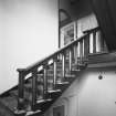 Interior.
View of first floor staircase.