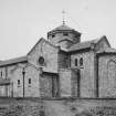 General view from SE showing St Ninian's Roman Catholic Church, Victory Avenue, Gretna.