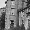 View of S elevation from SE.