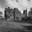 View of former manse and church from W.