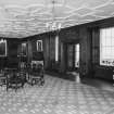 Interior, principal floor, dining-room, view from North West.