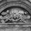 North facade, detail of tympanum. (no.1 on annotated print)