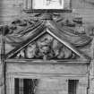 North facade, detail of tympanum. (no.17 on annotated print)