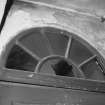 Interior.
Detail of fan light above door.