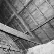 Interior.
Byre, detail of roof.