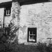 Detail of windows and chimney stack on S elevation.