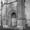 Detail of main entrance.