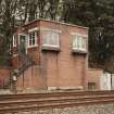 View of signal box from W.