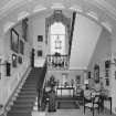 Interior. Ground floor. Stair Hall. looking N