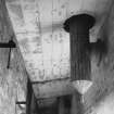 Interior.
Drying House, building 30, showing detail of air vent in side corridor.