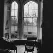 Cumstoun House, interior.
Detail of central bay window in drawing room.
