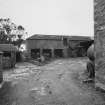 View into steading courtyard from NNW