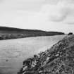 View of canalized stretch of river downstream from Cardoness.