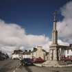 View of North and South Main Street showing memorial from E