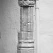 Detail of column shaft.