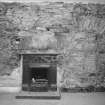 Interior.
Ground floor, detail of fireplace.
