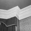 Drawing room (West), detail of cornice