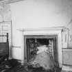 First floor interior, South West apartment, general view prior to restoration