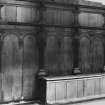 Panelling from The Study now in Royal Scottish Museum