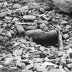 Excavation, view of cist