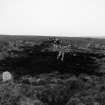 Kingside Hill: possible enclosed cremation cemetery
Field clearance piled on NT66NW 13 and the process of removing it.
