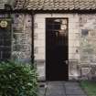 View of doorway to rear of cottage