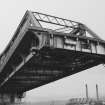 Detail of bridge opening from centre pier, (from South East end)