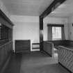 First floor, drawing room, officers' bar, view from West