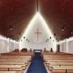 Main church, interior view from West